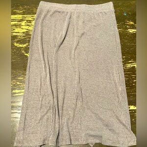 Ribbed Skirt